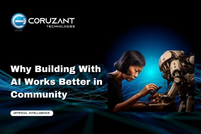 headline for Why Building With AI Works Better in Community