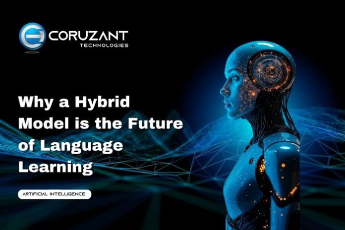 headline for Why a Hybrid Model is the Future of Language Learning