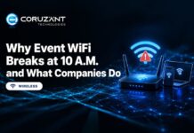 Why Event WiFi Still Breaks at 10 A.M., and What Companies Do Instead Event Wi‑Fi Breakdown Alert