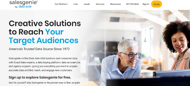 construction industry email lists provider salesgenie