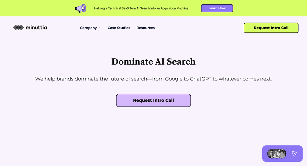 ai search with minuttia