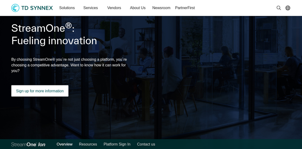 subscription commerce platform td synnex