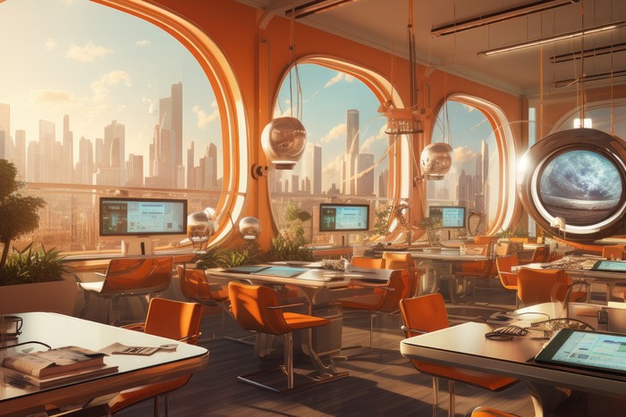image of english-taught classroom