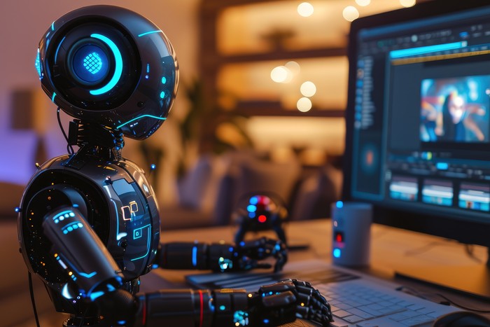 bot making ai video