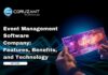 Event Management Software Company: Features, Benefits, and Technology headline for Event Management Software Company: Features, Benefits, and Technology