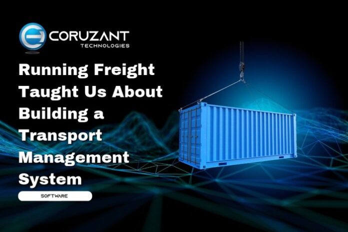 headline for Running Freight Taught Us About Building a Transport Management System