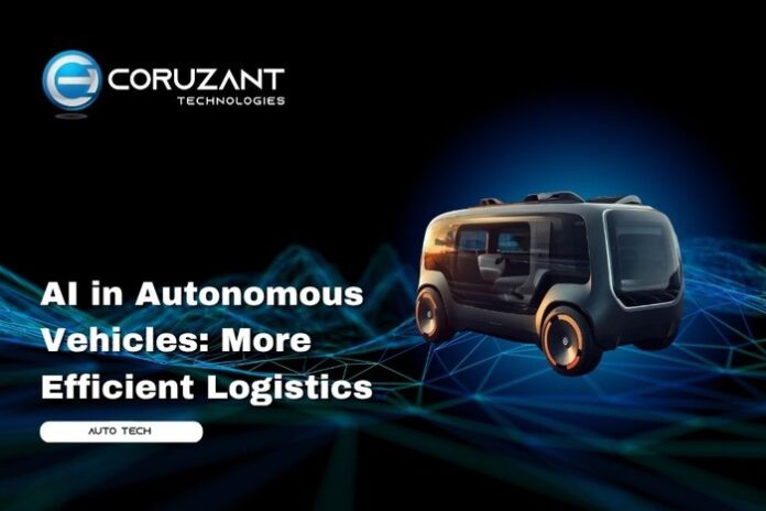 headline for AI in Autonomous Vehicles: More Efficient Logistics
