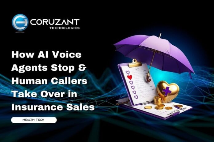 headline for How AI Voice Agents Stop & Human Callers Take Over in Insurance Sales