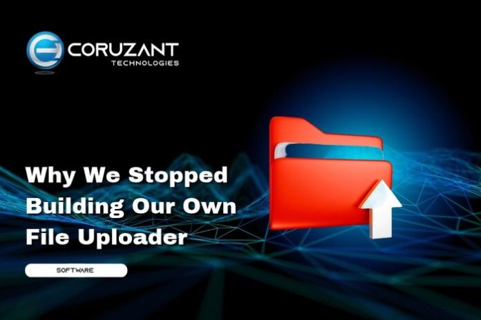 headline for Why We Stopped Building Our Own File Uploader