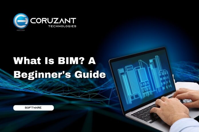 person using BIM on their laptop