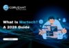 What Is Martech? A Complete Guide to Marketing Technology in 2026 drawing of a person showcasing a software stack