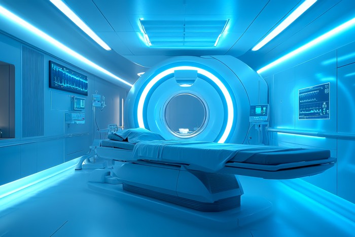 medical exam room following hipaa guidelines