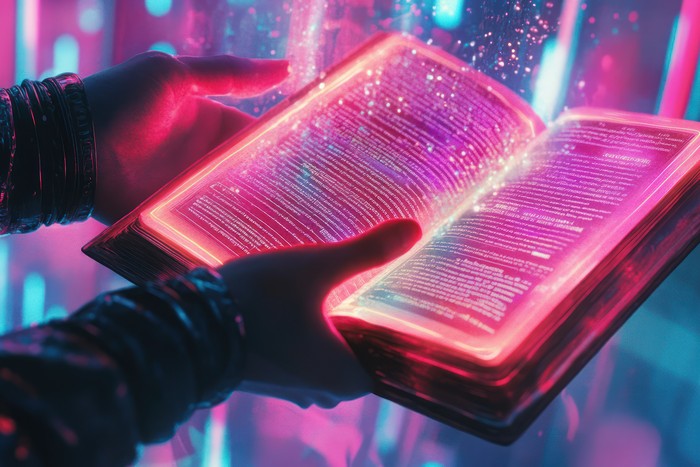 person reading scripture