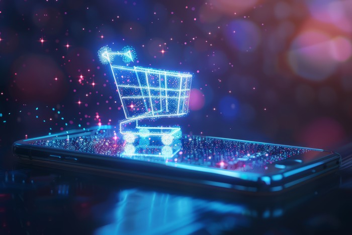 digital shopping cart using modern payment processing