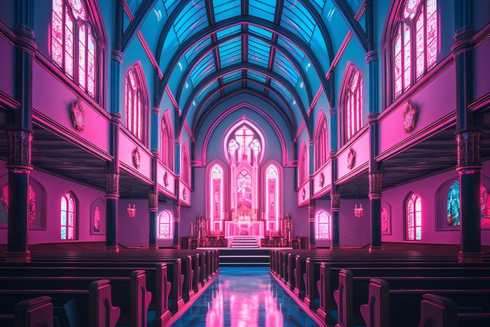 scripture in a church