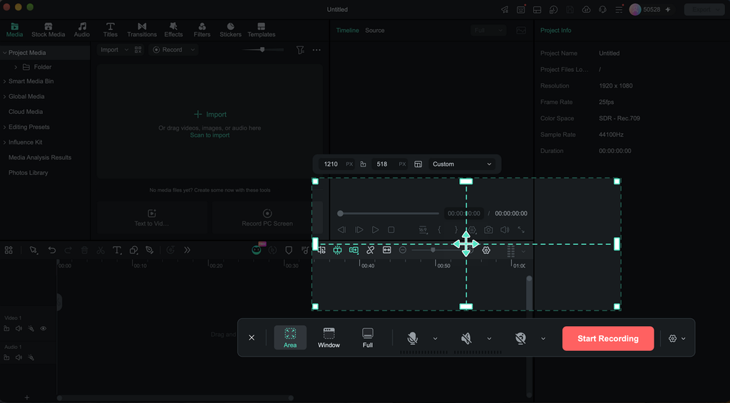 editing multiple sources in filmora 4
