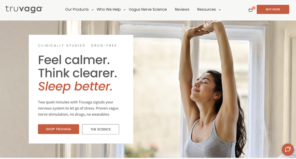 vagus nerve stimulation by truvaga plus