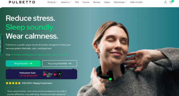 vagus nerve stimulation by pulsetto