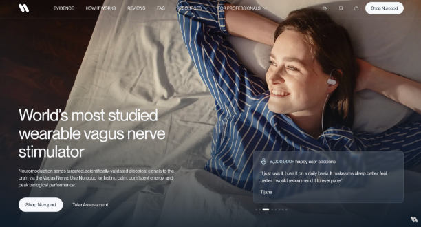 vagus nerve stimulation by nuropod