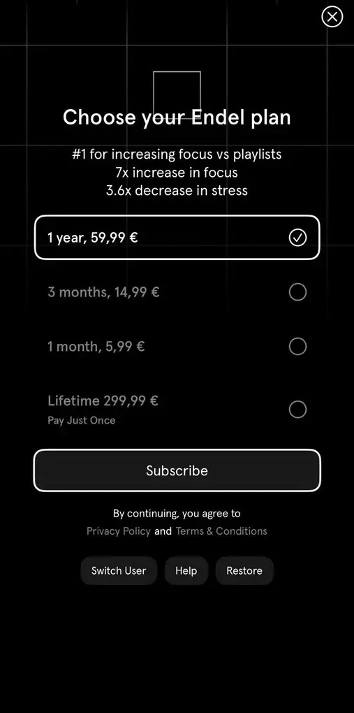 app that helps with focused work: endel part 2