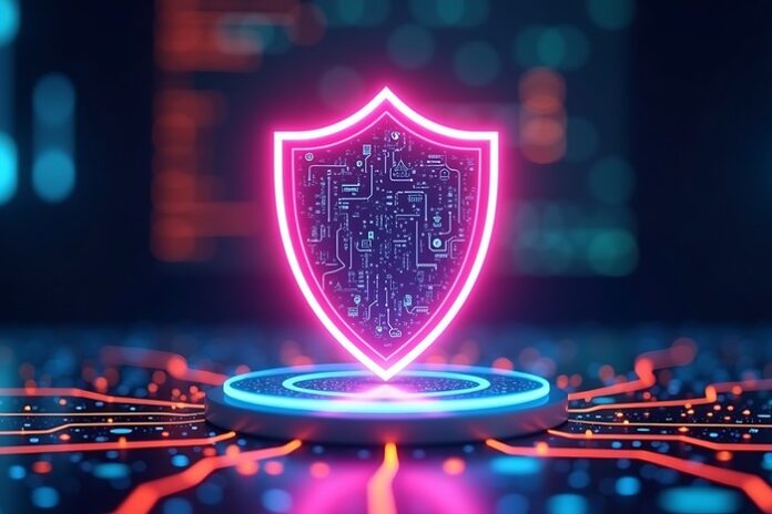 shield displayed for paid antivirus
