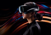 VRChat AI Labels Not Coming Despite 95% Survey Support featured image showing woman using vr for article: VRChat AI Labels Not Coming Despite 95% Survey Support