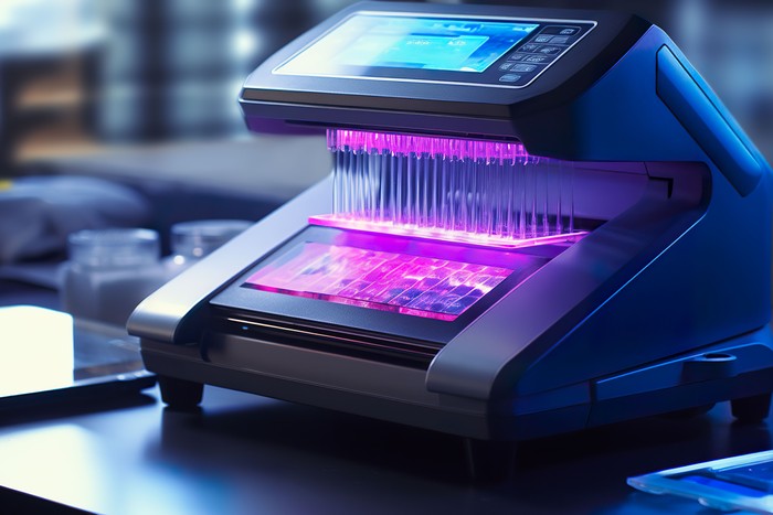 futuristic printer using print server