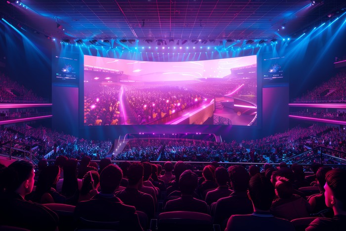 event management software being used in arena